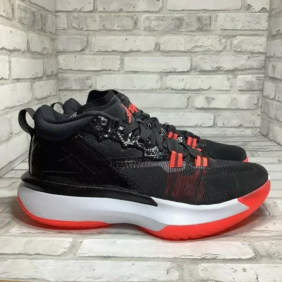 Nike | Shoes | Jordan Zion Bloodline Black White Bright 